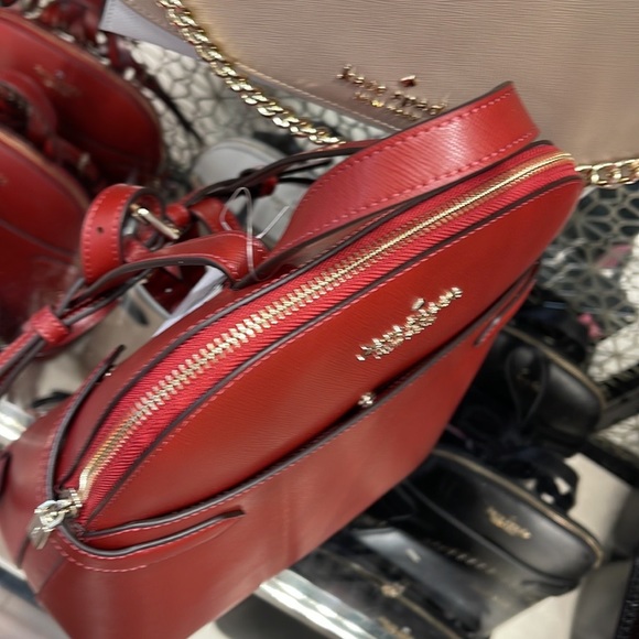 Kate Spade Staci Dome Backpack 
Red Currant - Picture 14 of 16